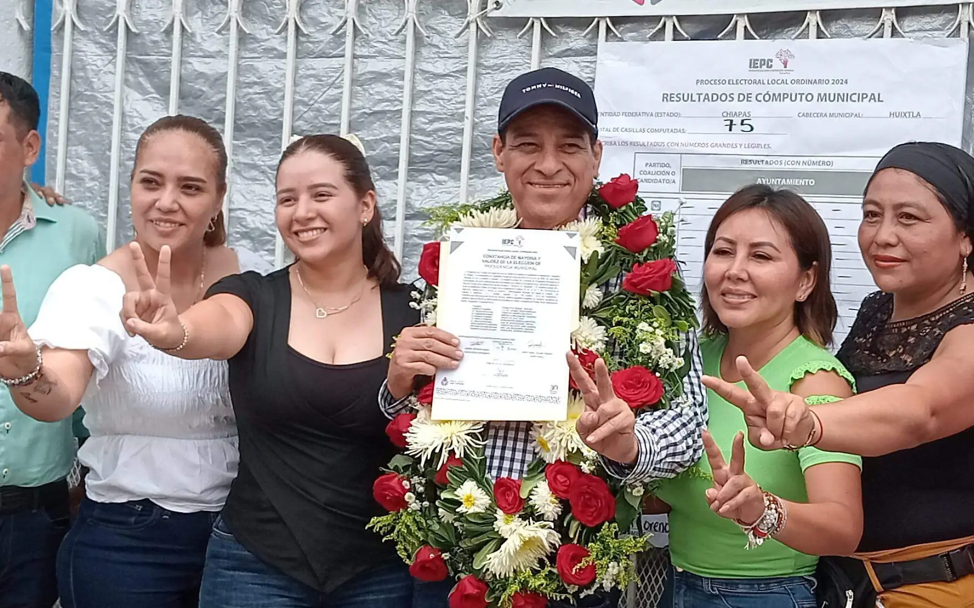 Presidente electo de Huixtla